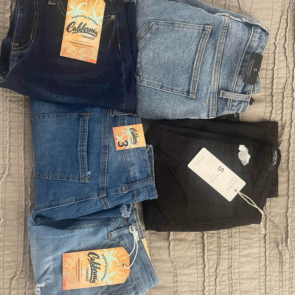 5 pairs of nwt shorts lot